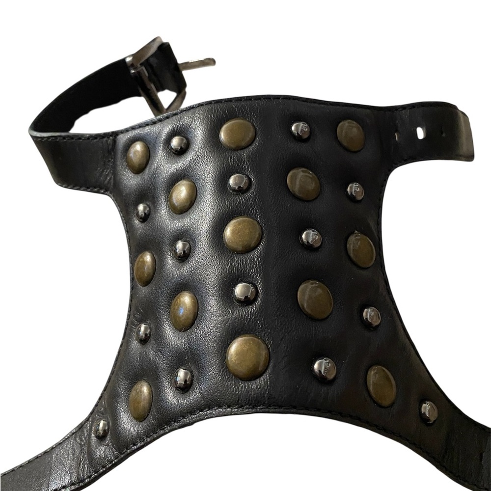Michael Kors Black Studded Heeled Boots - Picture 2 of 9